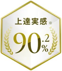 上達実感※91.1%